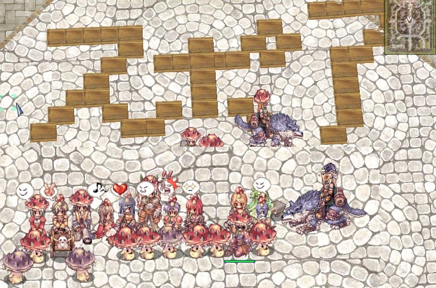 スポア祭り記念撮影